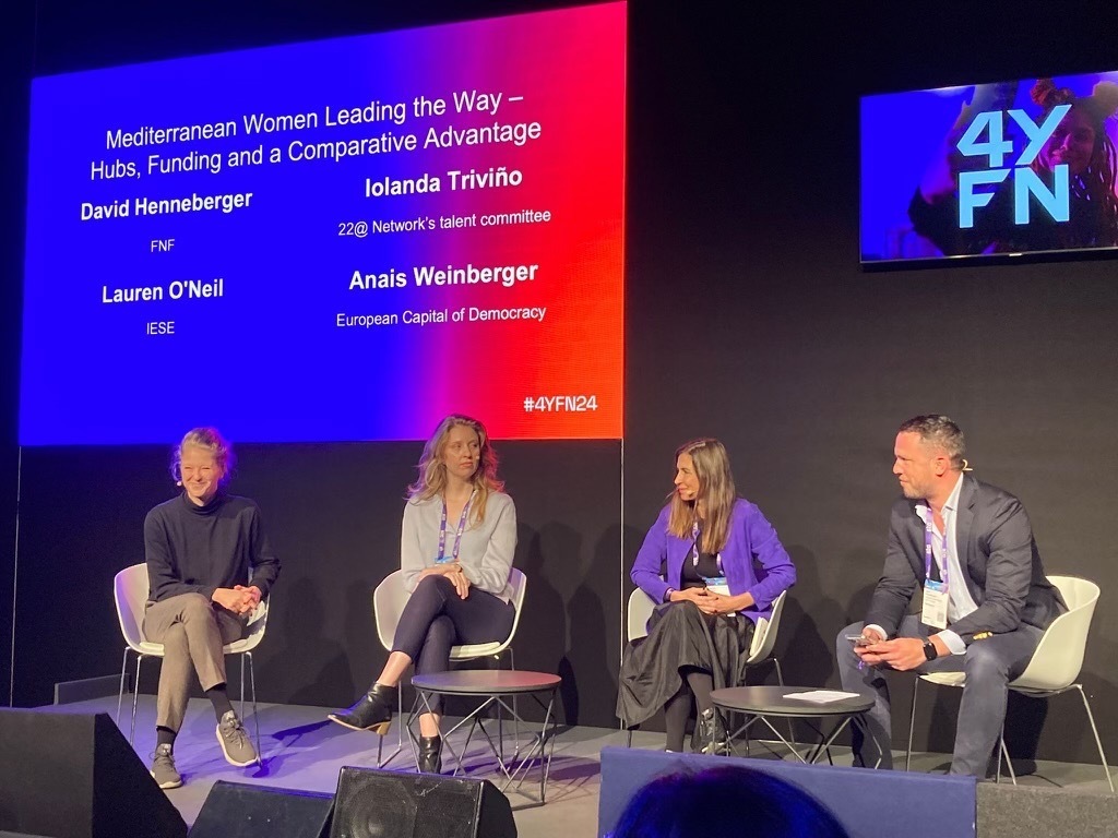 En el marc del Mobile World Congress 2024, organitzat per 22@ Network, FNF Madrid i Euthenia Community.