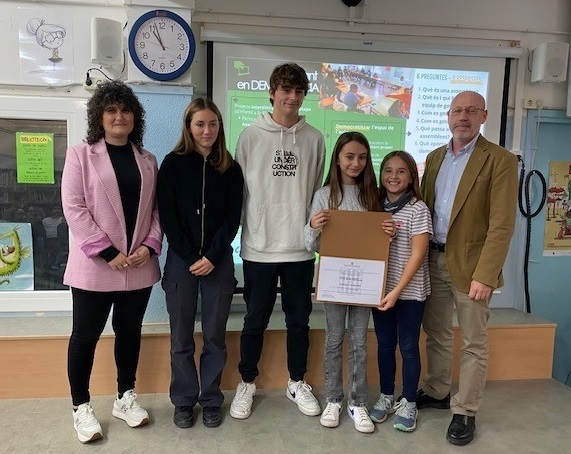 Ganador: proyecto 'Educando en democracia' del Institut Escola Castellterçol
