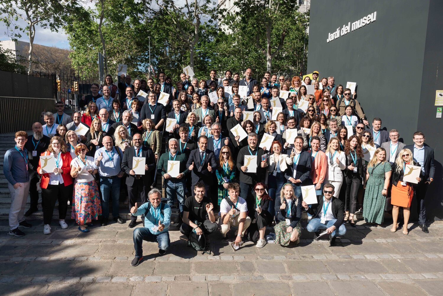 Representants dels 70 projectes finalistes